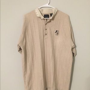 Greg Norman Mens Mickey Mouse Polo XL